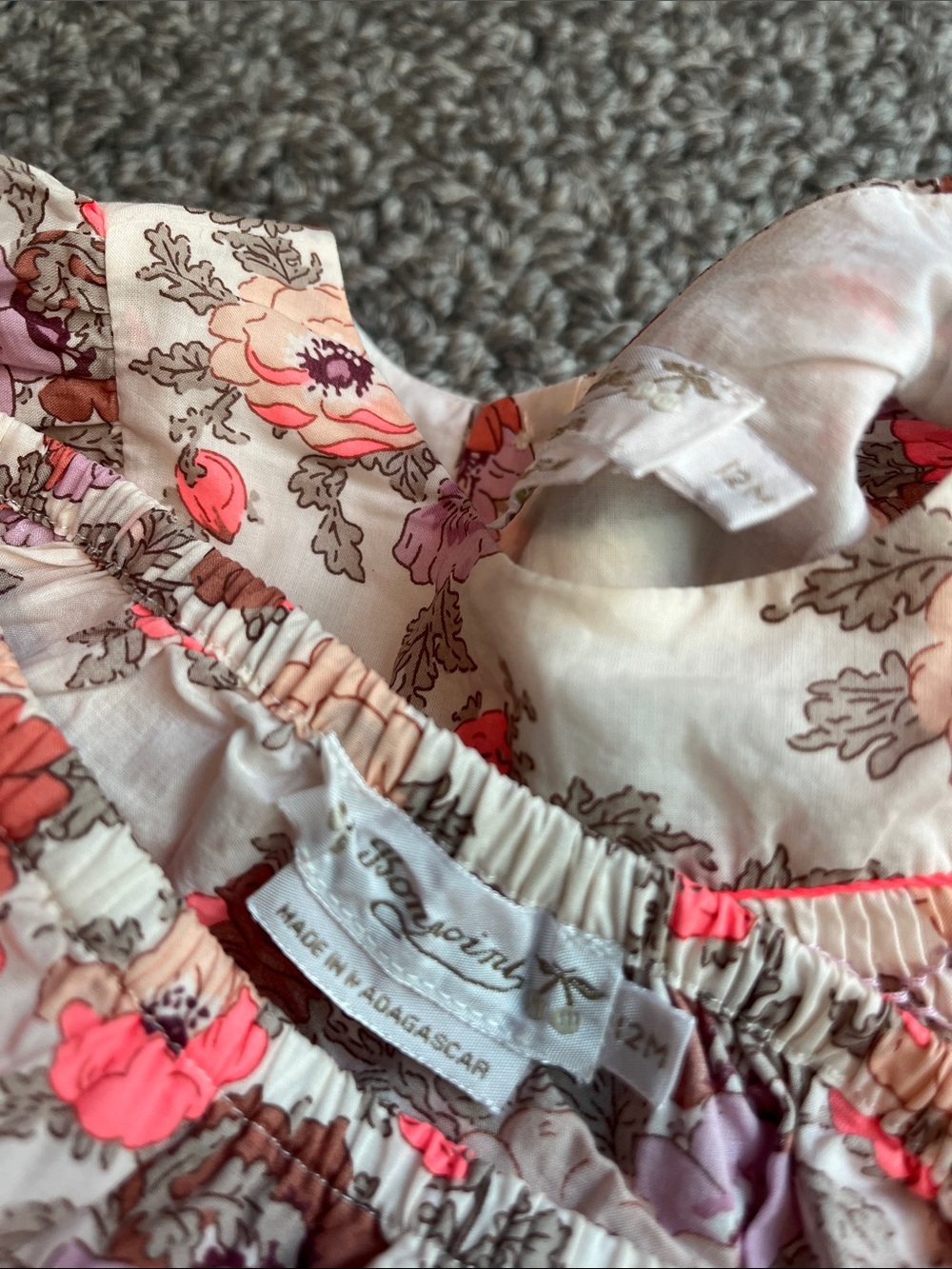 Bonpoint Cream Matching Set - Picture 4 of 6